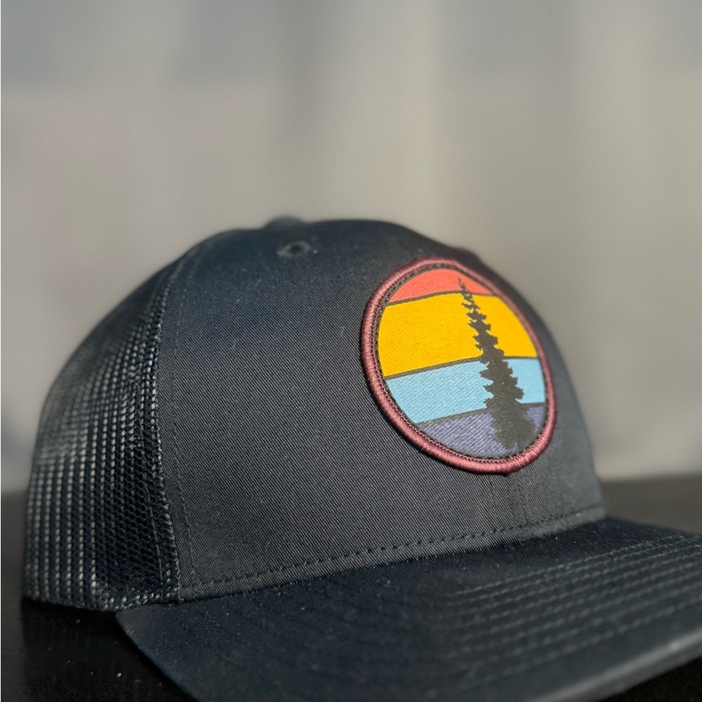 Columbia Black Mesh Trucker Hat